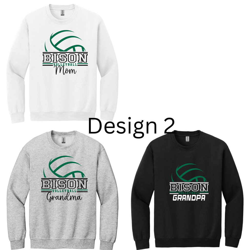 Volleyball Family Crewnecks