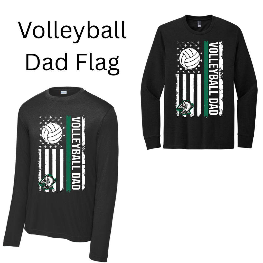 Volleyball Family Long Sleeves Both Regular and Polyester