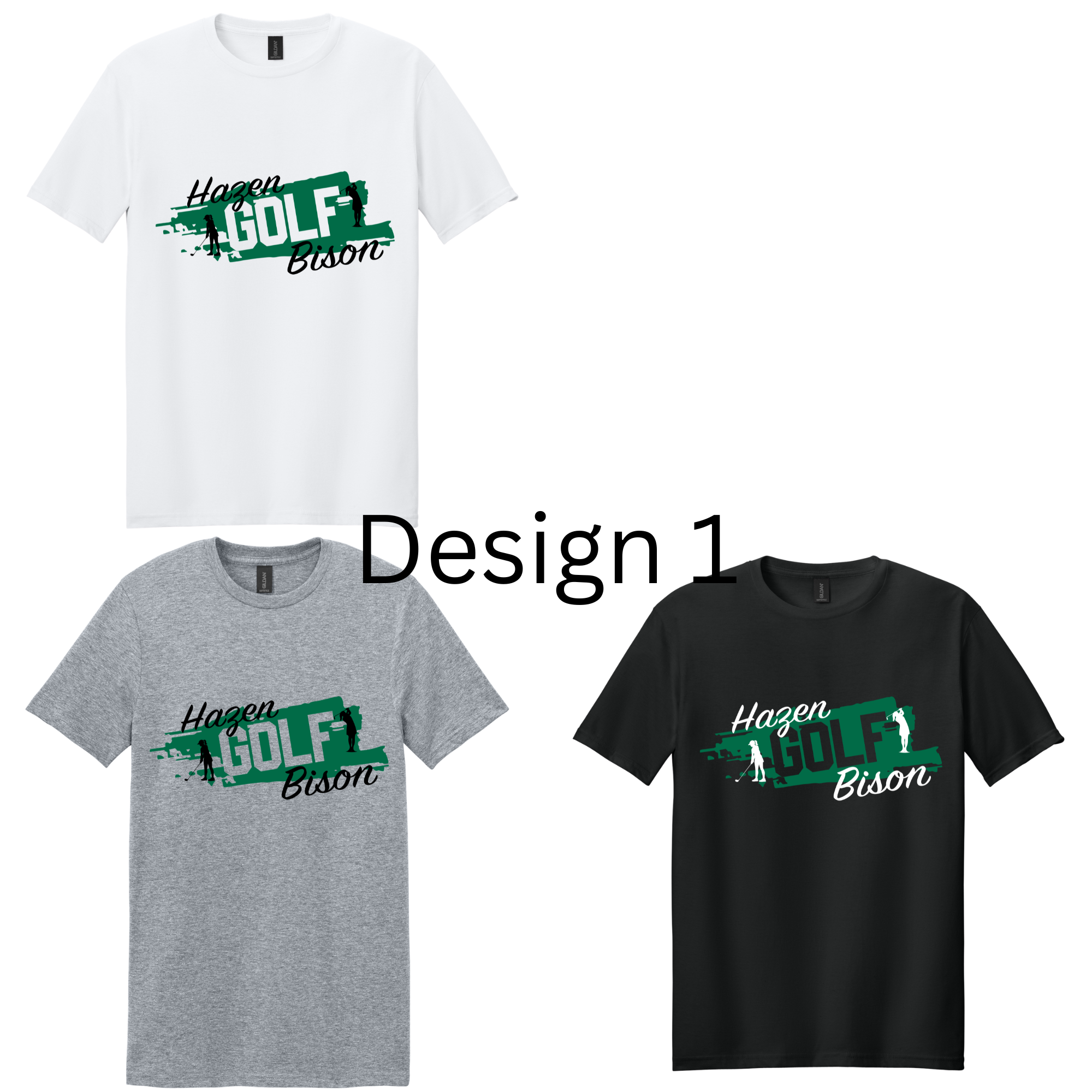 Girls Golf T-Shirts- Adult and Youth
