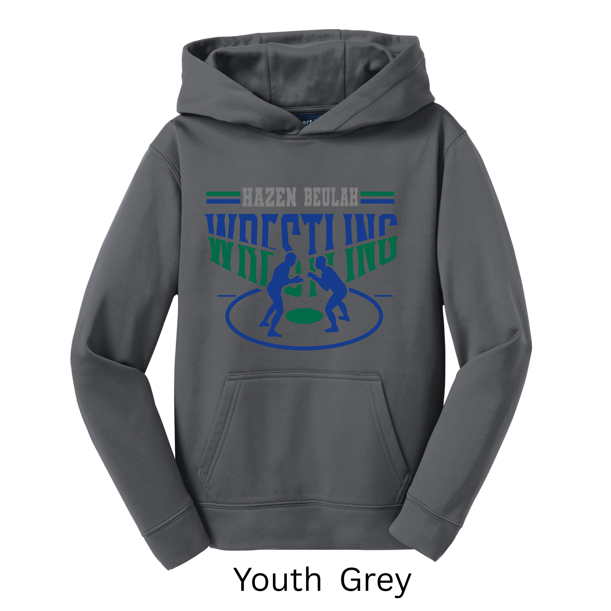 Sport-Tek Sport-Wick Adult and Youth Hoodie Wrestling 2