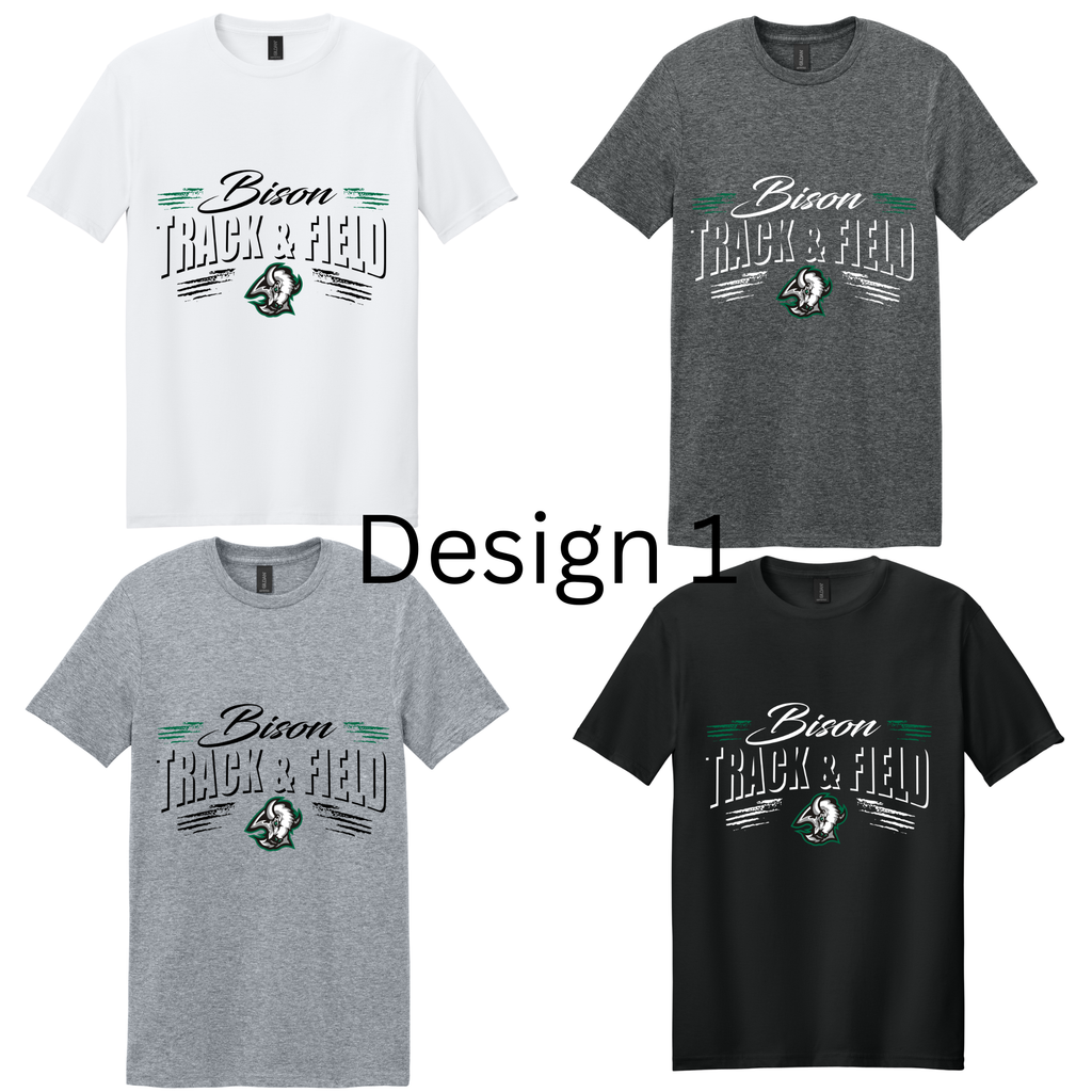 Track T-Shirts- Adult and Youth