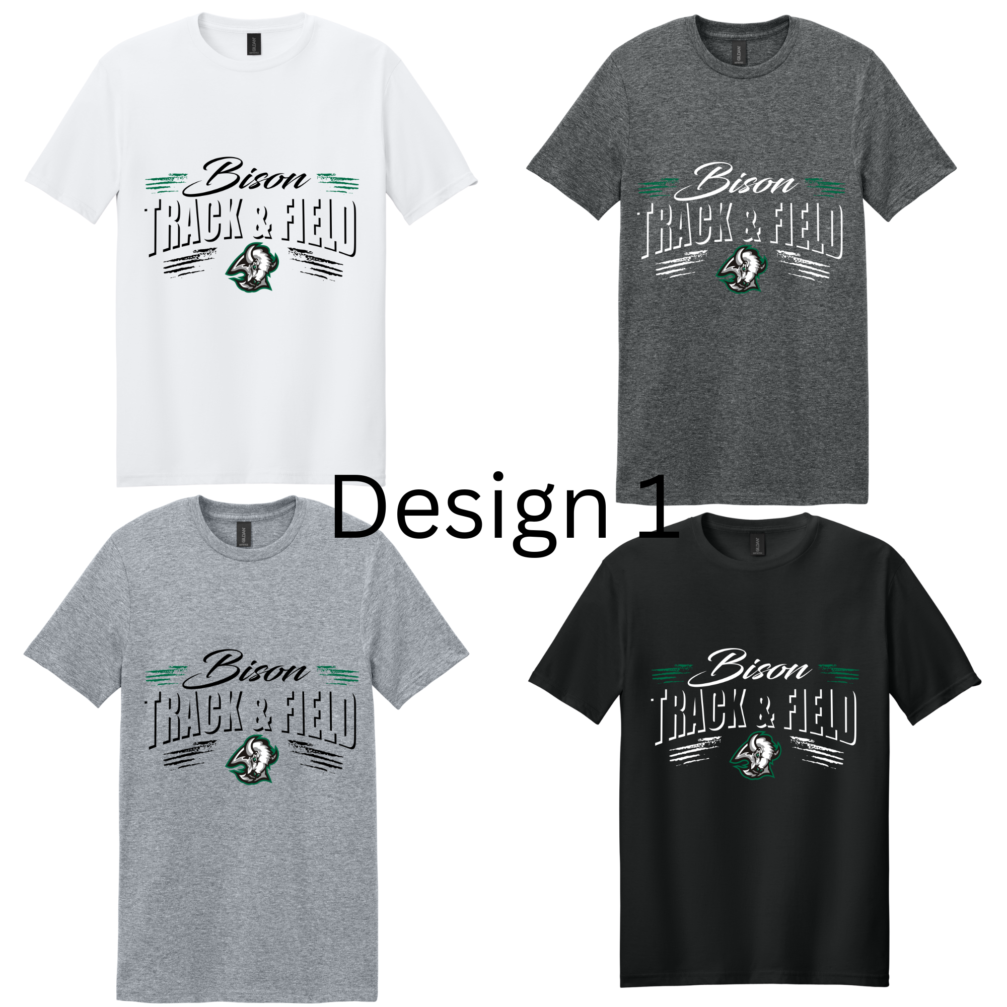 Track T-Shirts- Adult and Youth