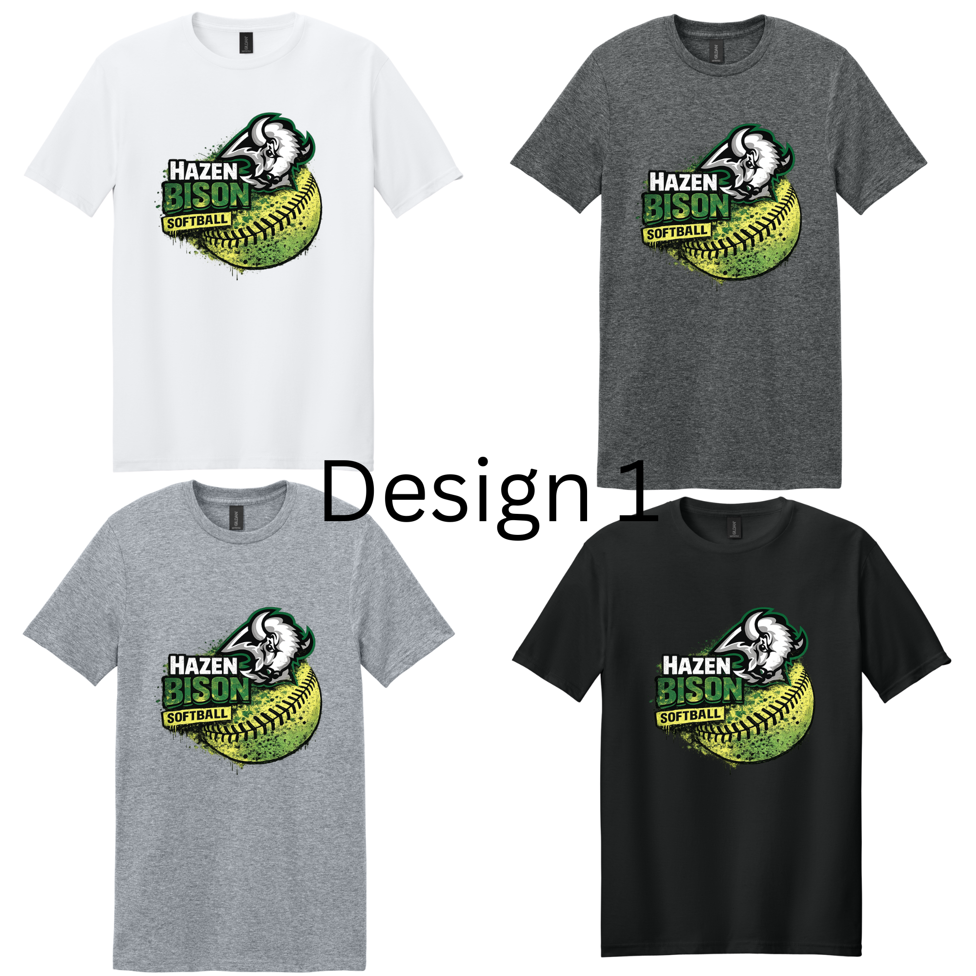 Softball T-Shirts- Adult and Youth