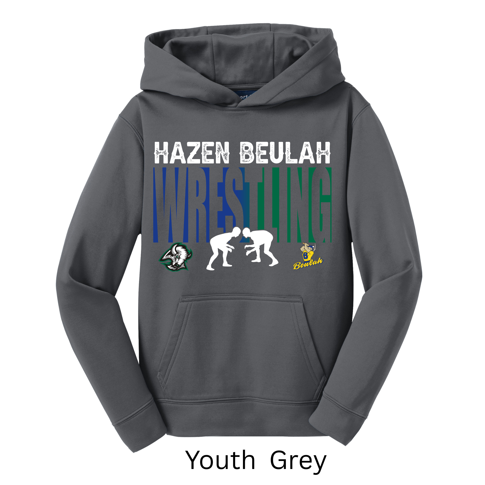 Sport-Tek Sport-Wick Adult and Youth Hoodie Wrestling 6