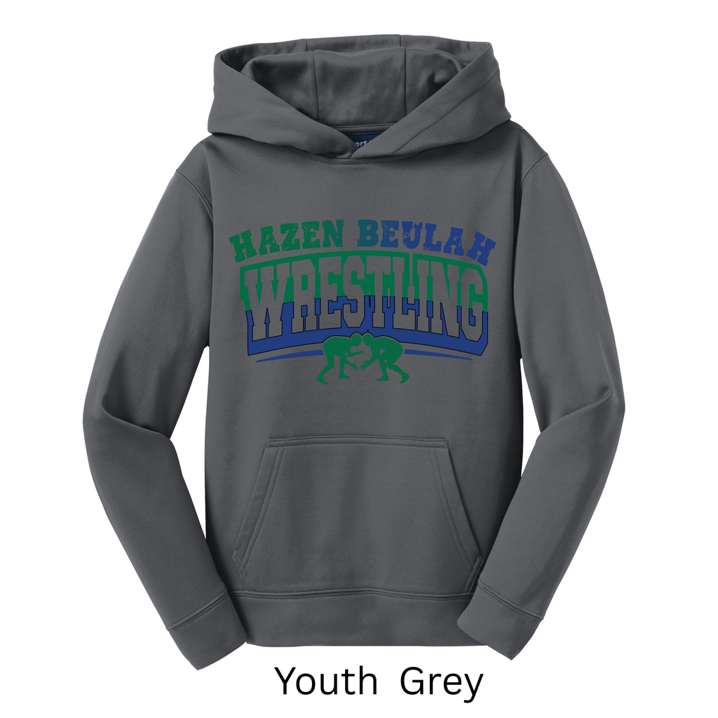 Sport-Tek Sport-Wick Adult and Youth Hoodie Wrestling 4