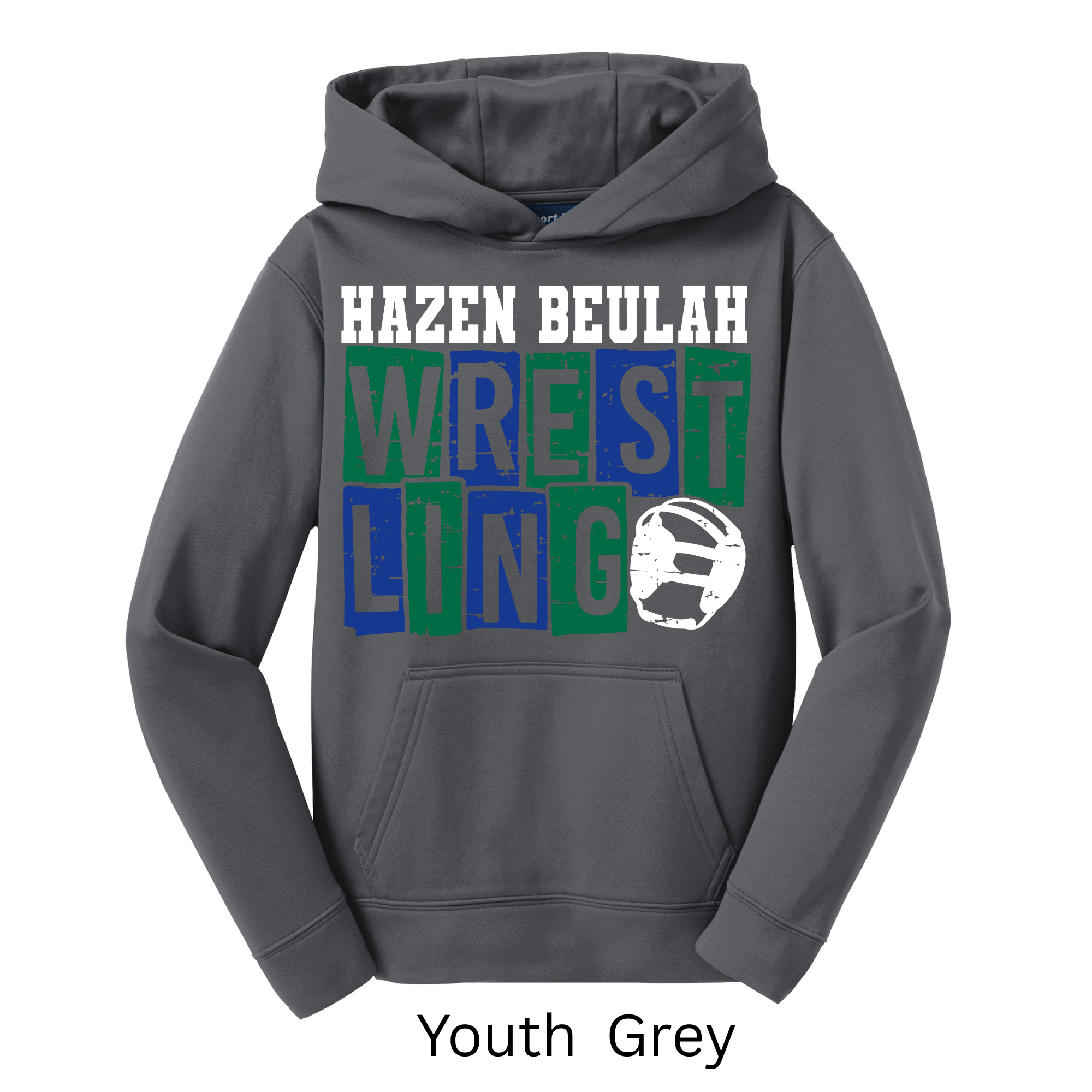 Sport-Tek Sport-Wick Adult and Youth Hoodie Wrestling 3