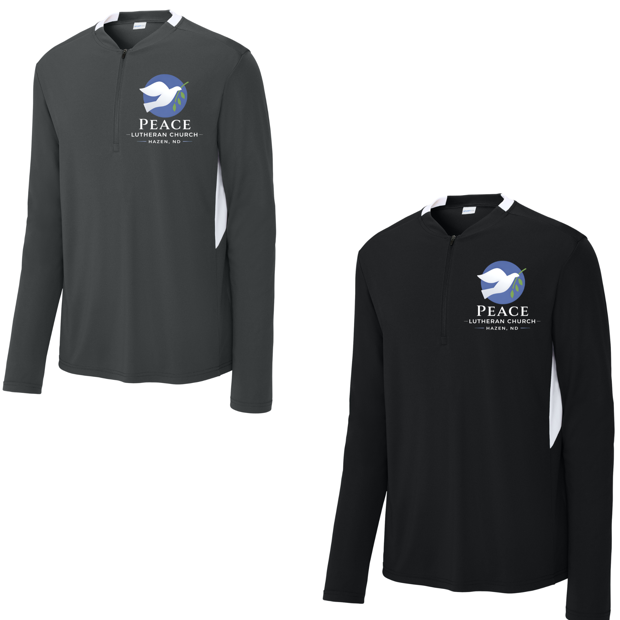 Peace Lutheran Church 1/4 Zip Pull Over