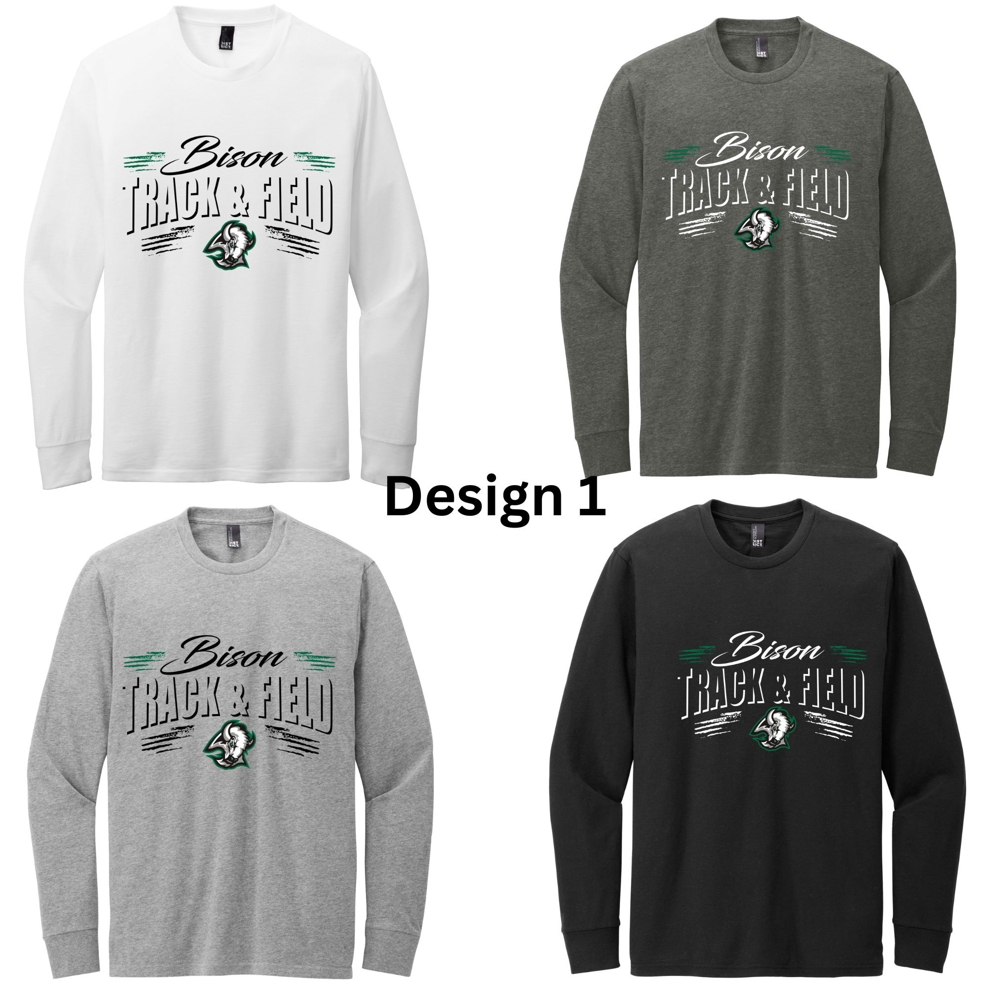 Track Long Sleeve- Adult and Youth