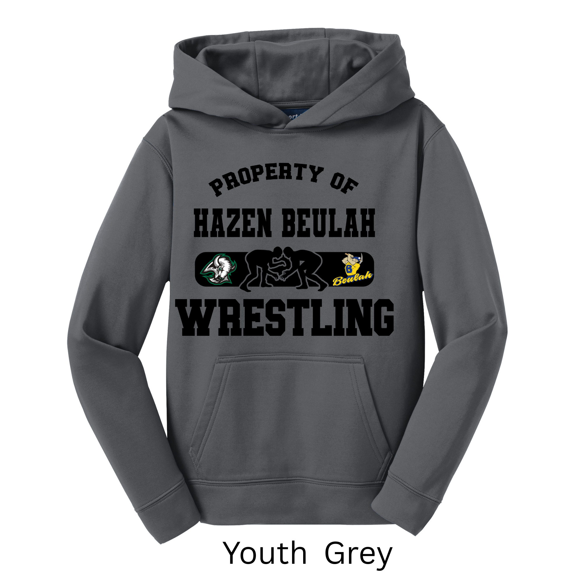 Sport-Tek Sport-Wick Adult and Youth Hoodie Wrestling 5