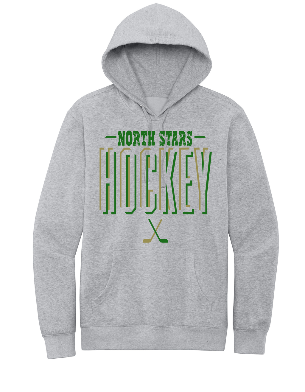 Hooded Sweatshirt Hockey Design 1