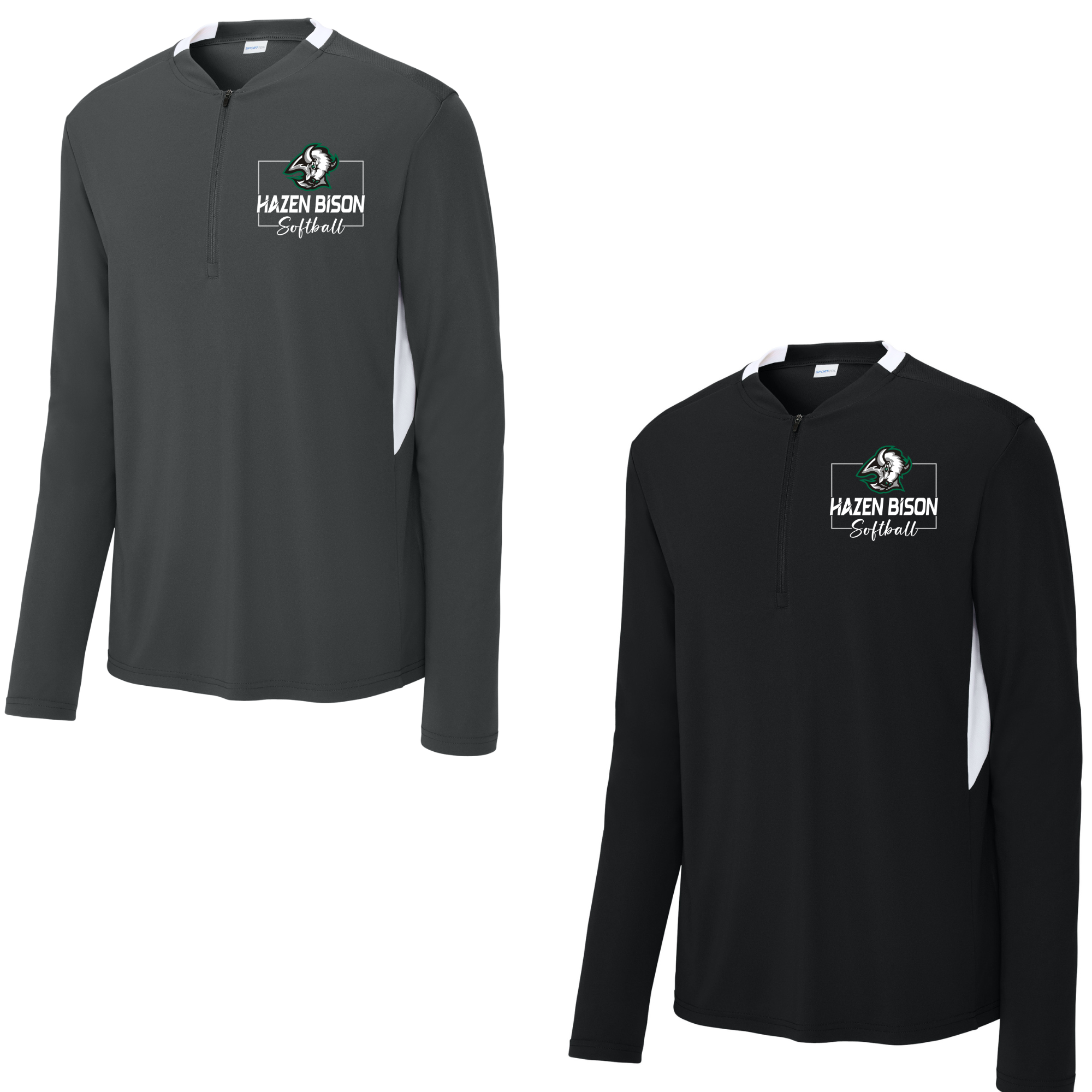 Softball 1/4 Zip Pull Over