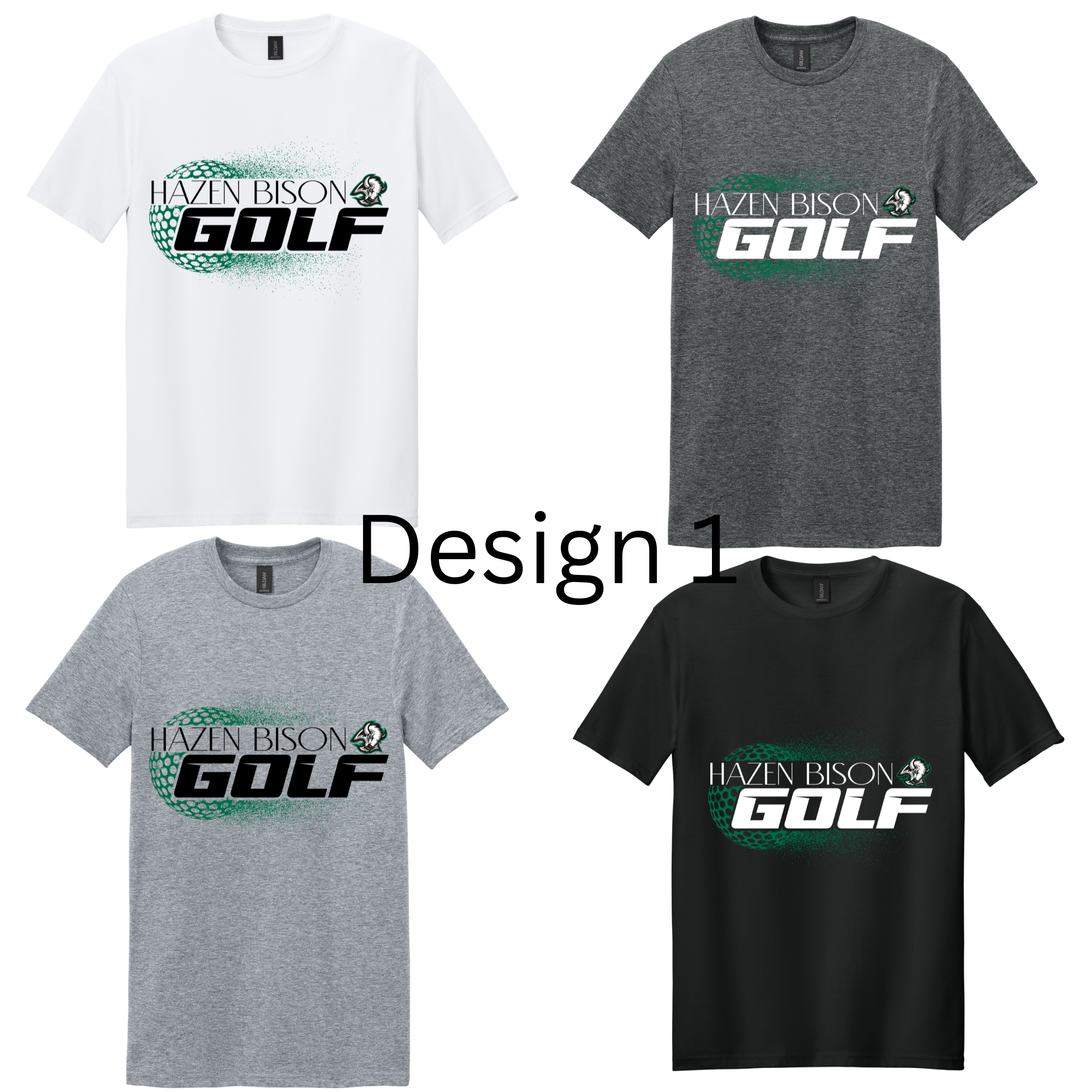 Golf T-Shirts- Adult and Youth