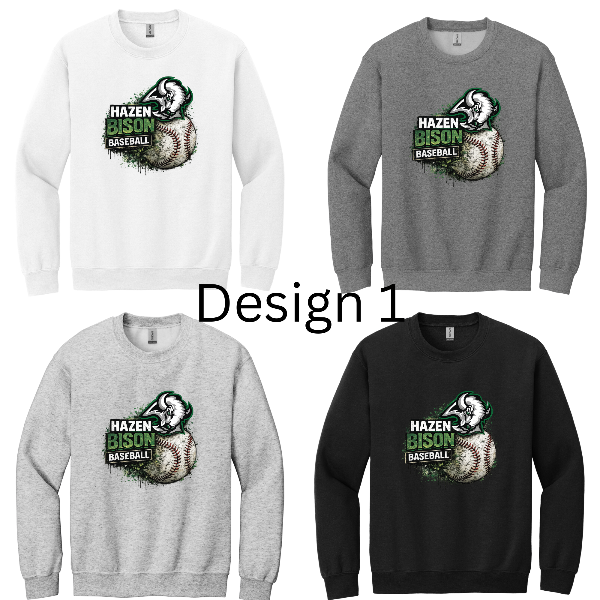 Baseball Crewnecks