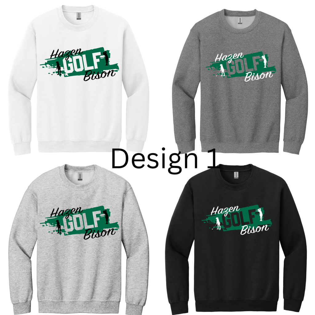 Girls Golf Crewnecks