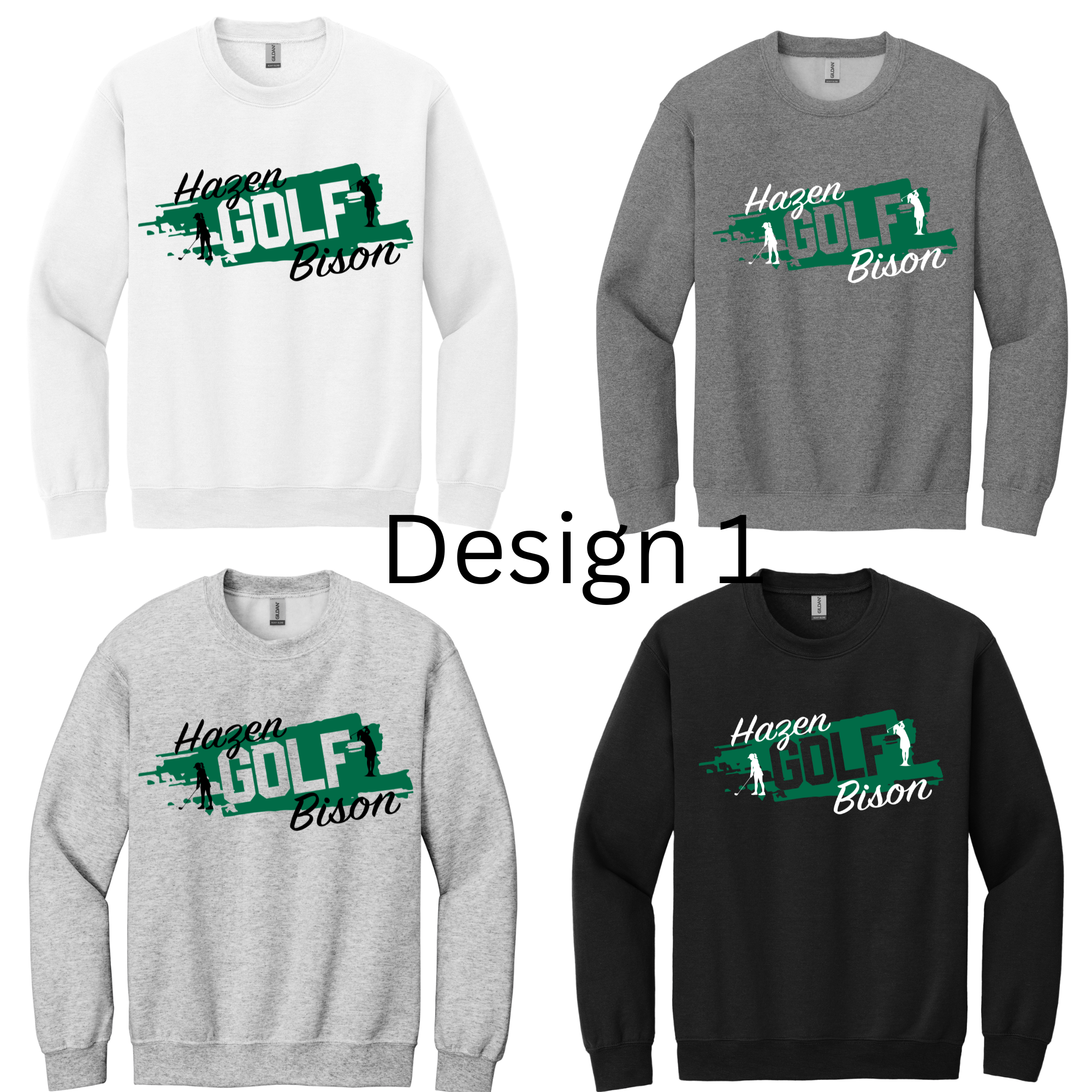 Girls Golf Crewnecks