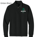 1/4 Zip Bison Football Big B