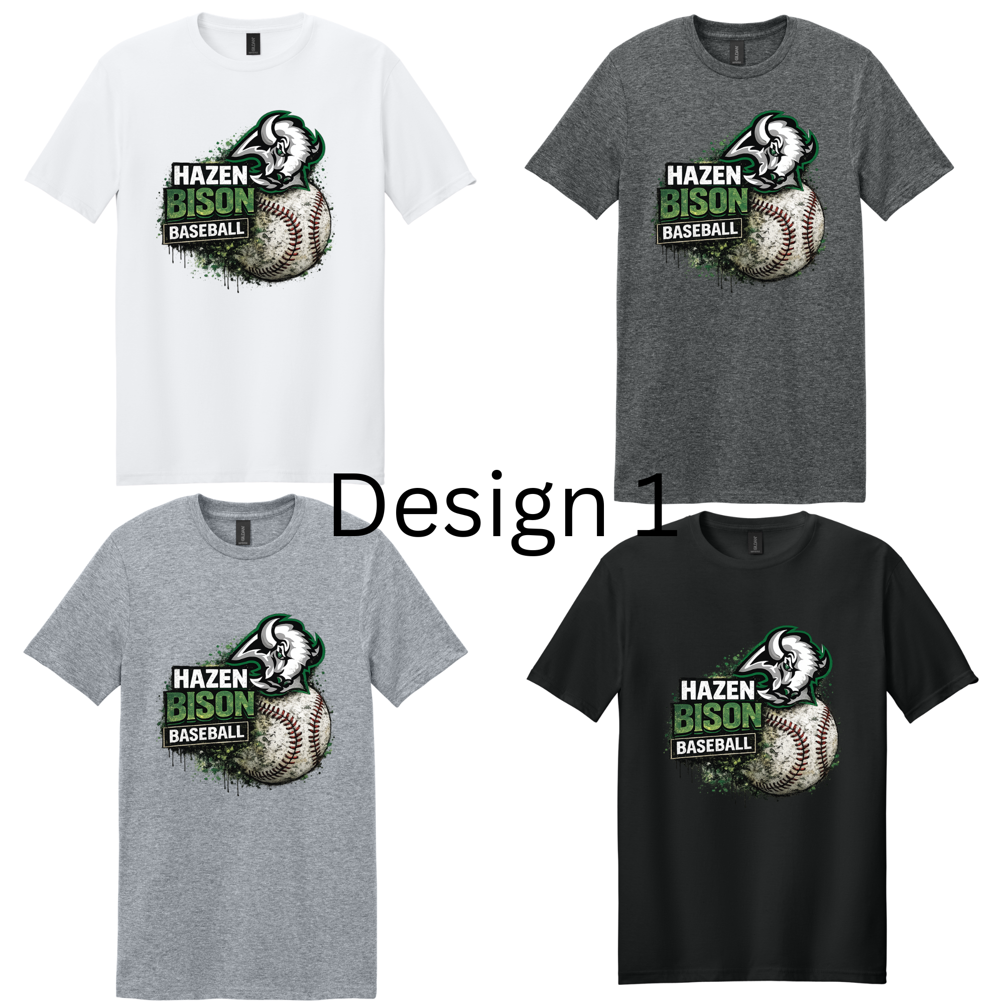 Baseball T-Shirts- Adult and Youth