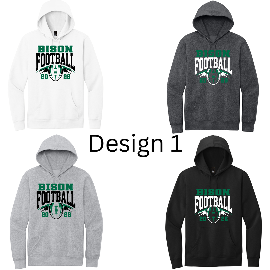 Football Hoodie- Adult and Youth