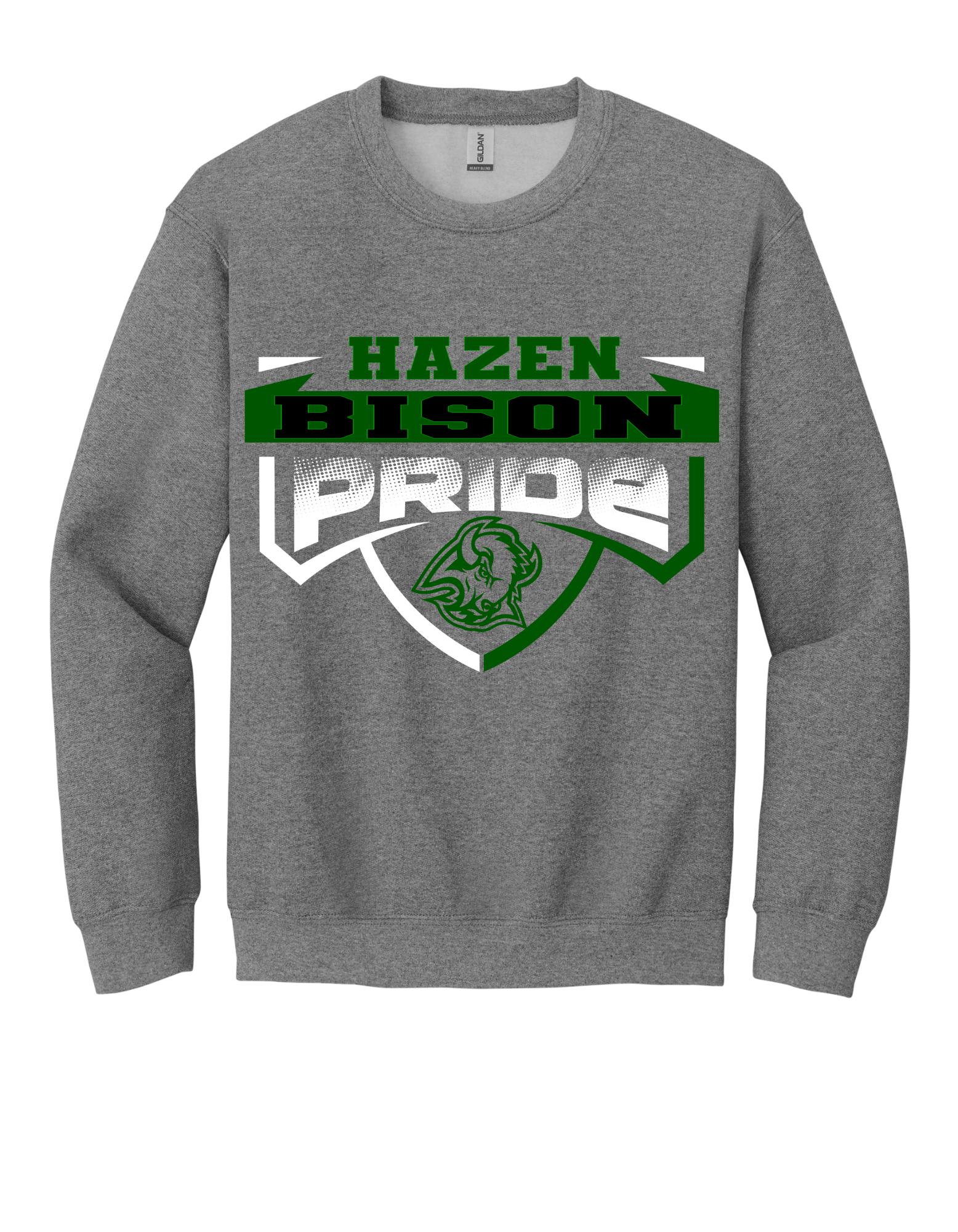 Crewneck Bison Design 3