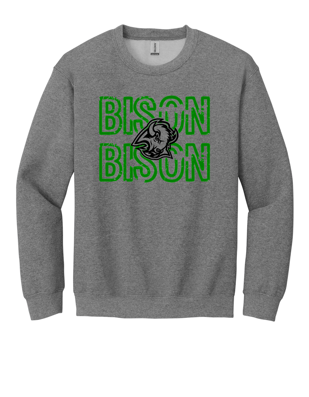 Crewneck Bison Design 2