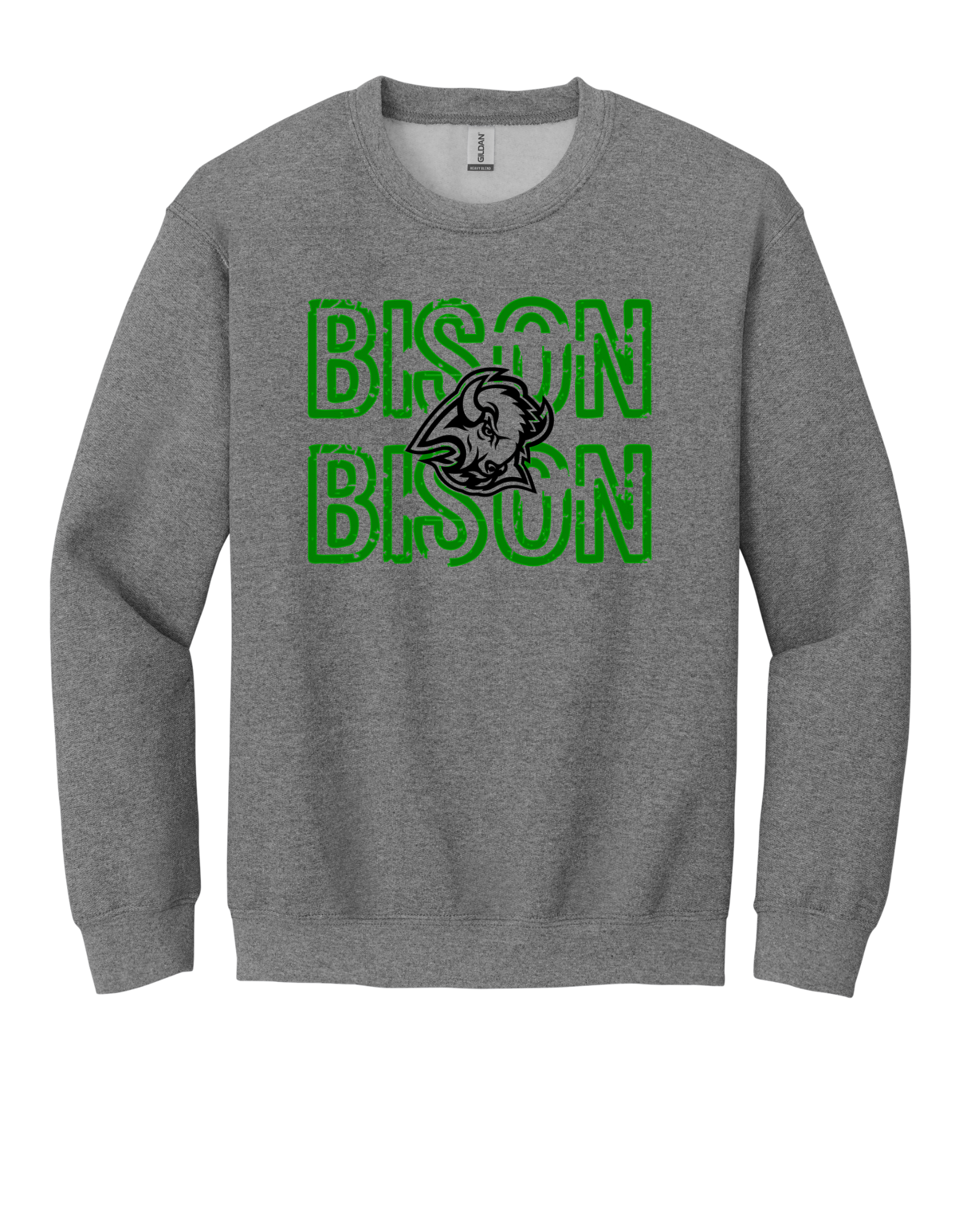 Crewneck Bison Design 2