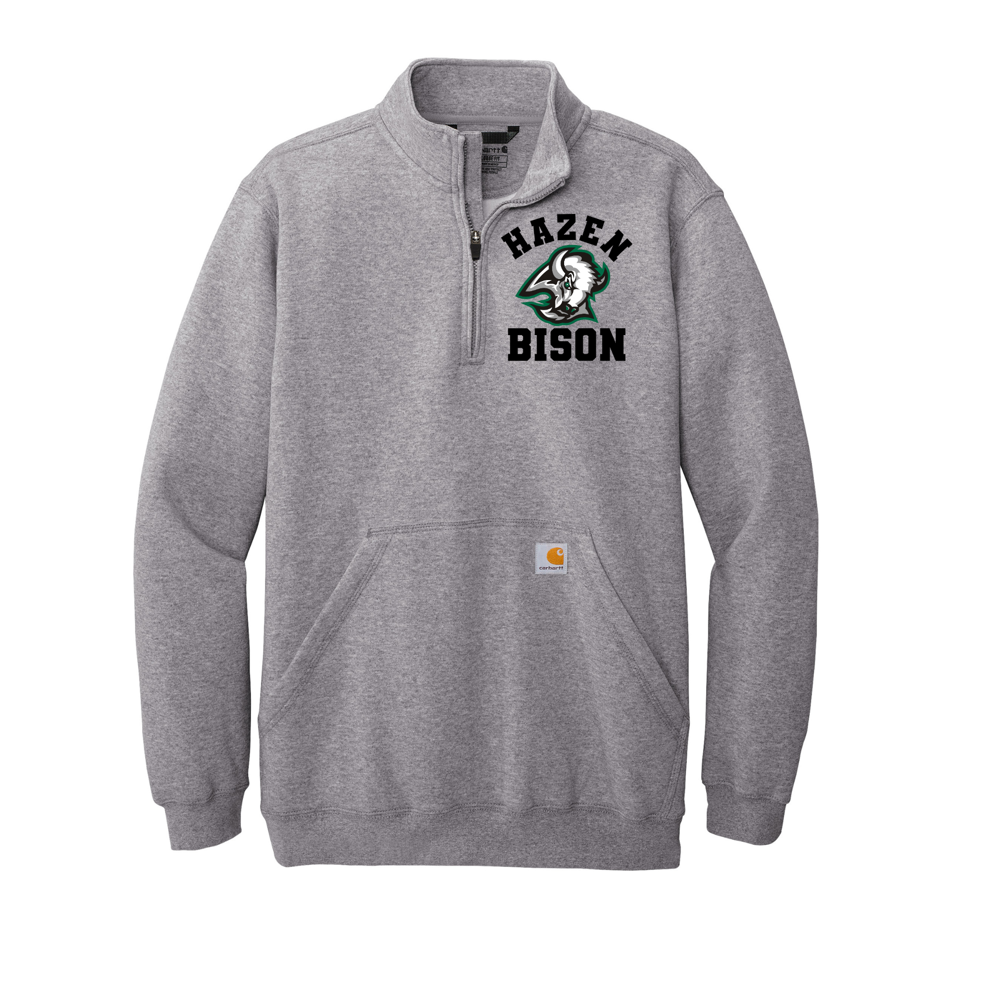 Carhartt 1/4 Zip Hazen Bison 10