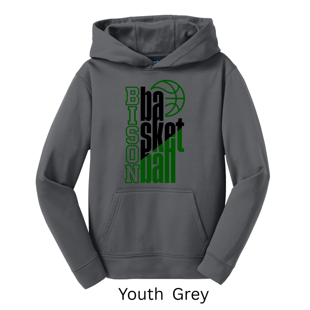 Sport-Tek Sport-Wick Adult and Youth Hoodie Basketball 4