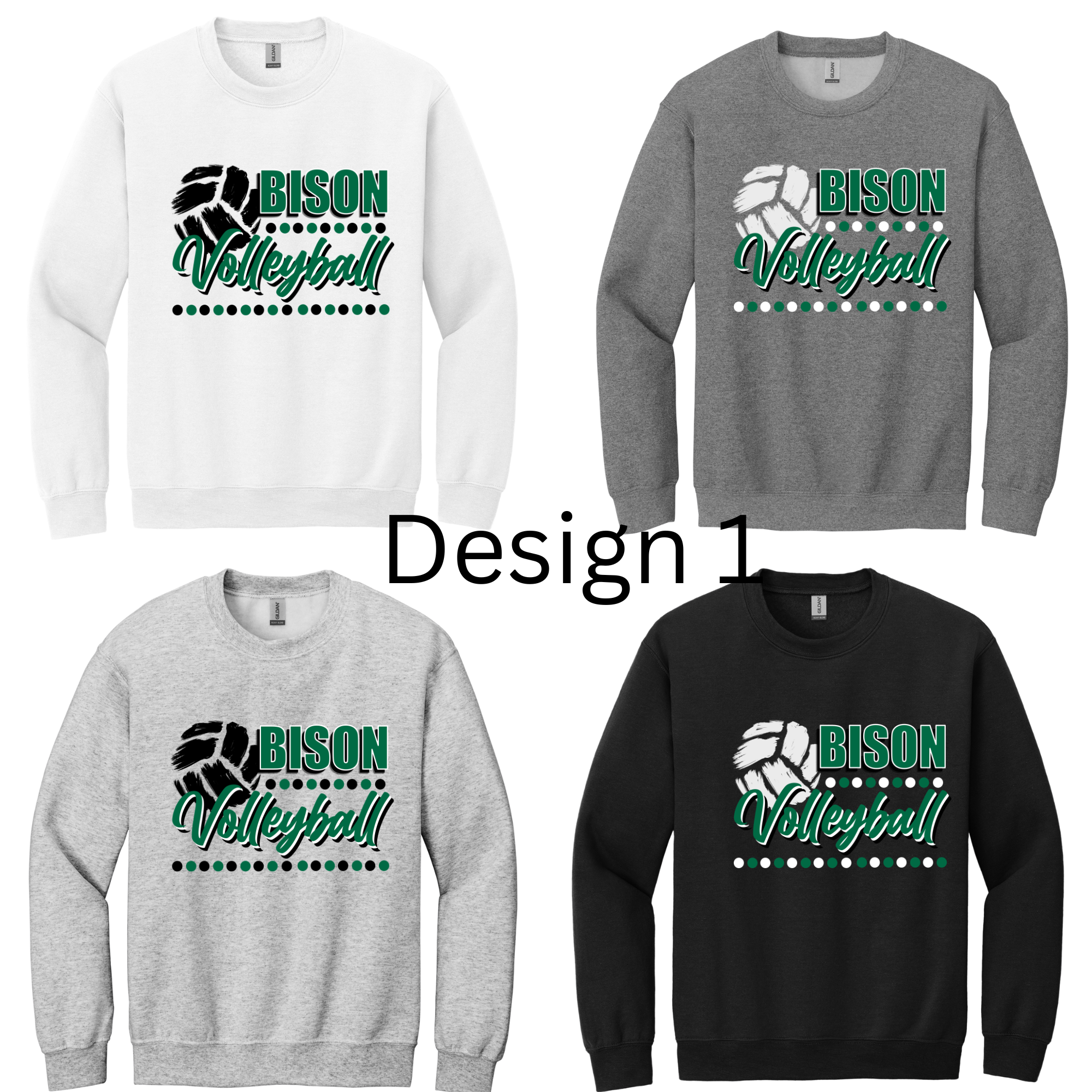 Crewneck Volleyball