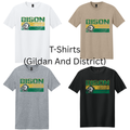 Bison 13- Green and Yellow Line