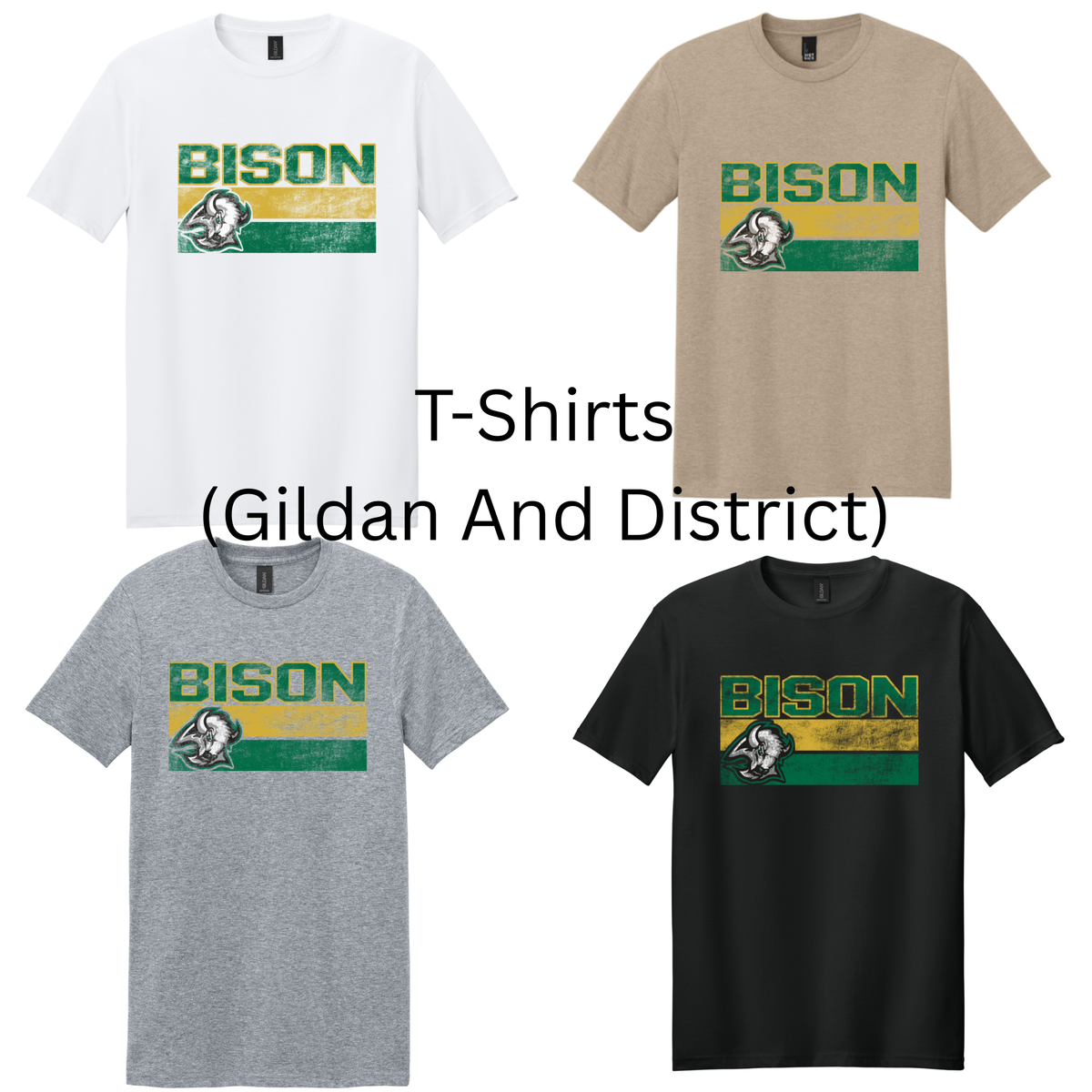 Bison 13- Green and Yellow Line