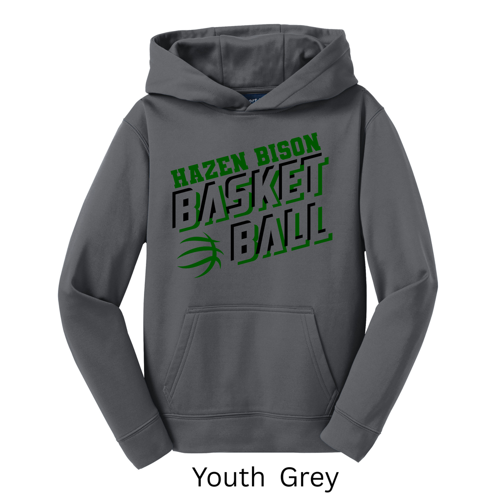 Sport-Tek Sport-Wick Adult and Youth Hoodie Basketball 2
