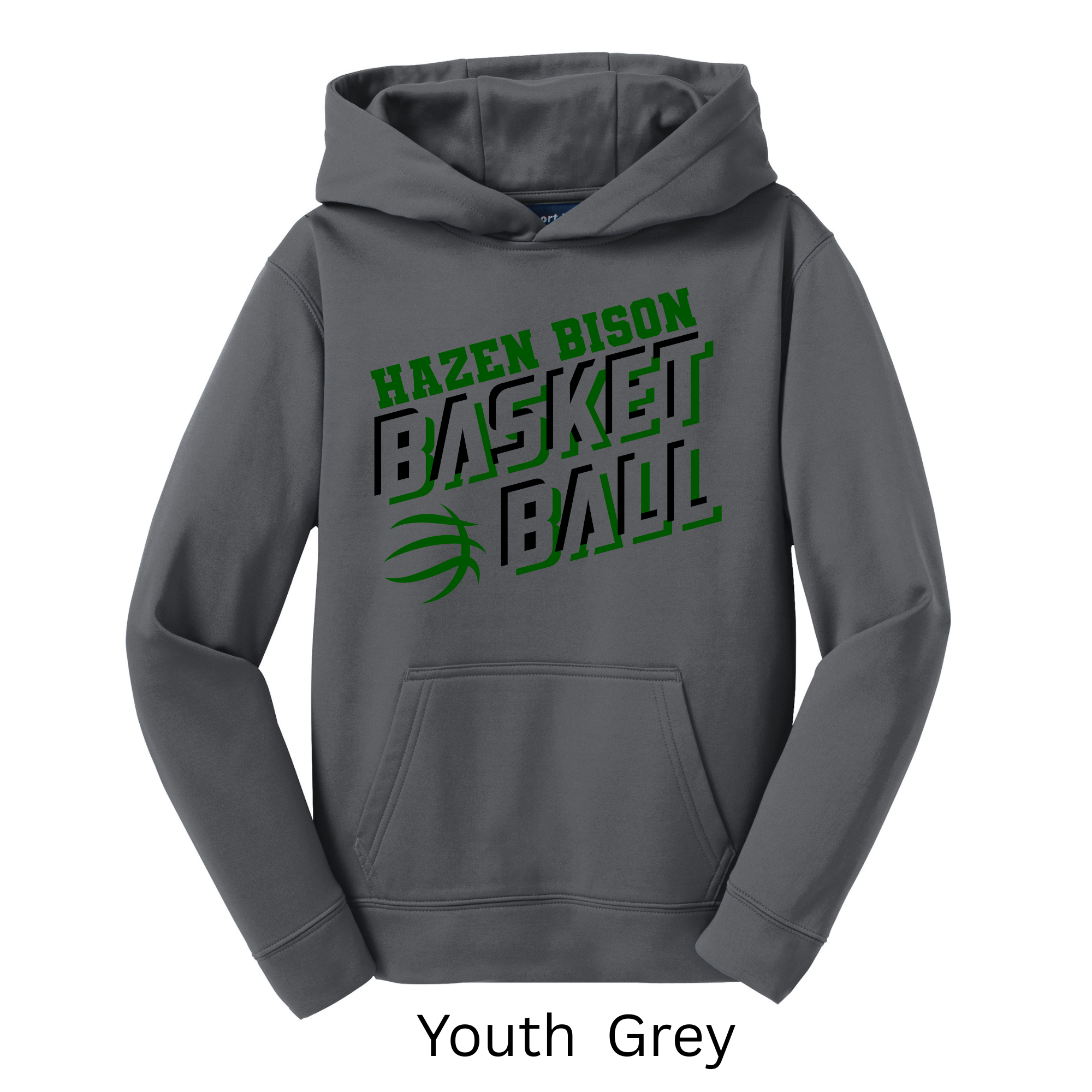 Sport-Tek Sport-Wick Adult and Youth Hoodie Basketball 2