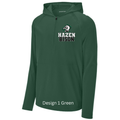 Bison Sport-Tek® Repeat 1/2-Zip Long Sleeve Hooded Jacket