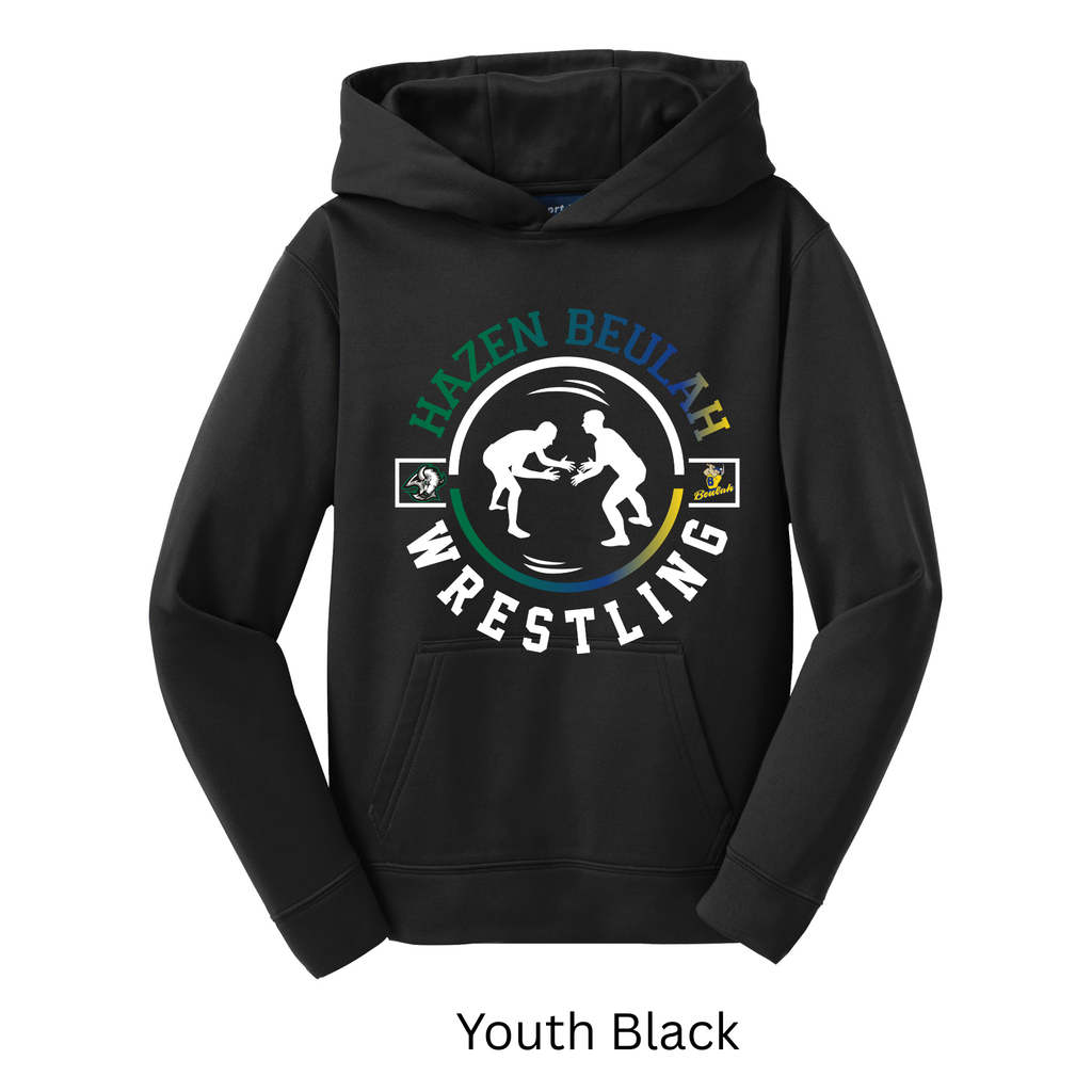 Sport-Tek Sport-Wick Adult and Youth Hoodie Wrestling 1