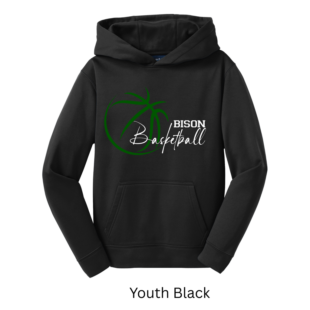 Sport-Tek Sport-Wick Adult and Youth Hoodie Basketball 5