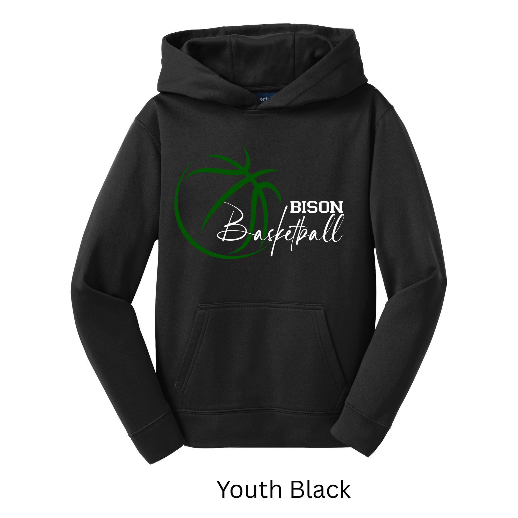 Sport-Tek Sport-Wick Adult and Youth Hoodie Basketball 5