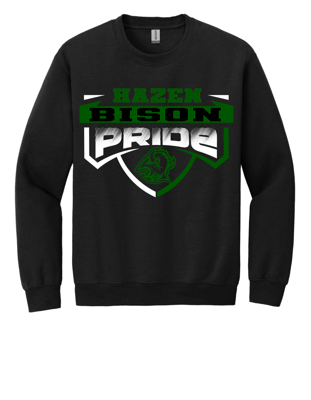 Crewneck Bison Design 3