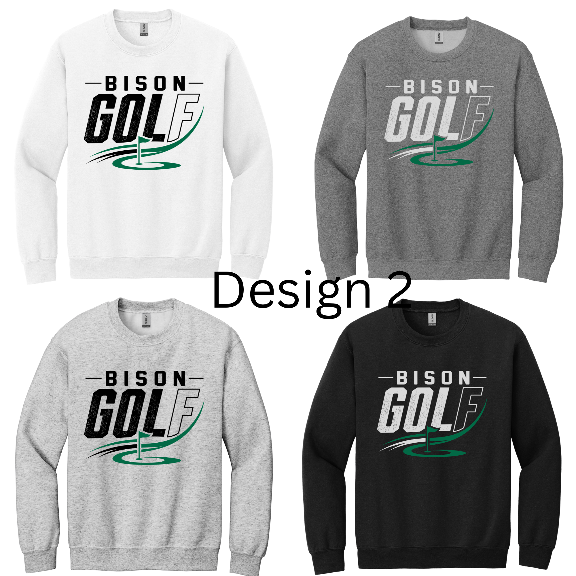 Girls Golf Crewnecks