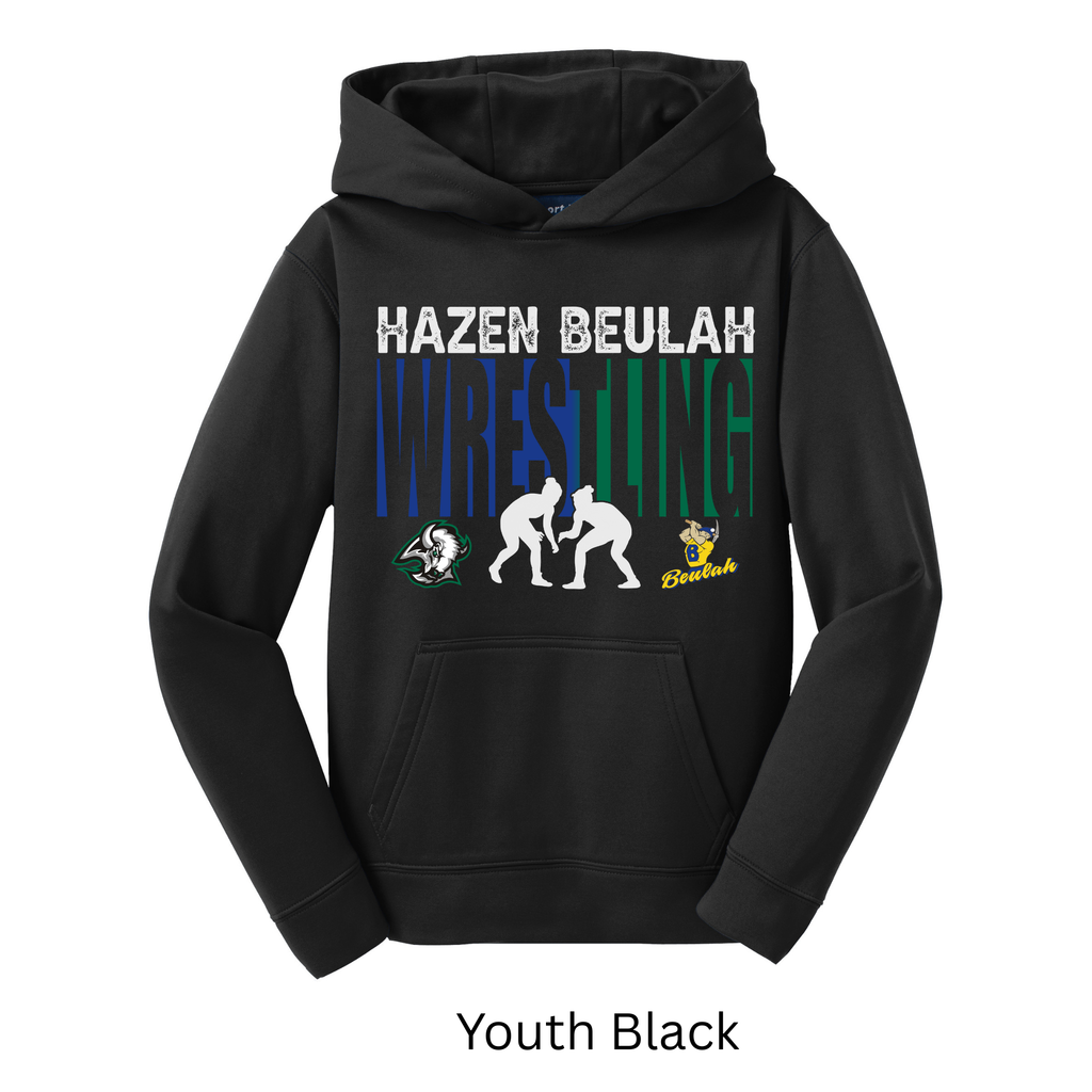 Sport-Tek Sport-Wick Adult and Youth Hoodie Wrestling 6