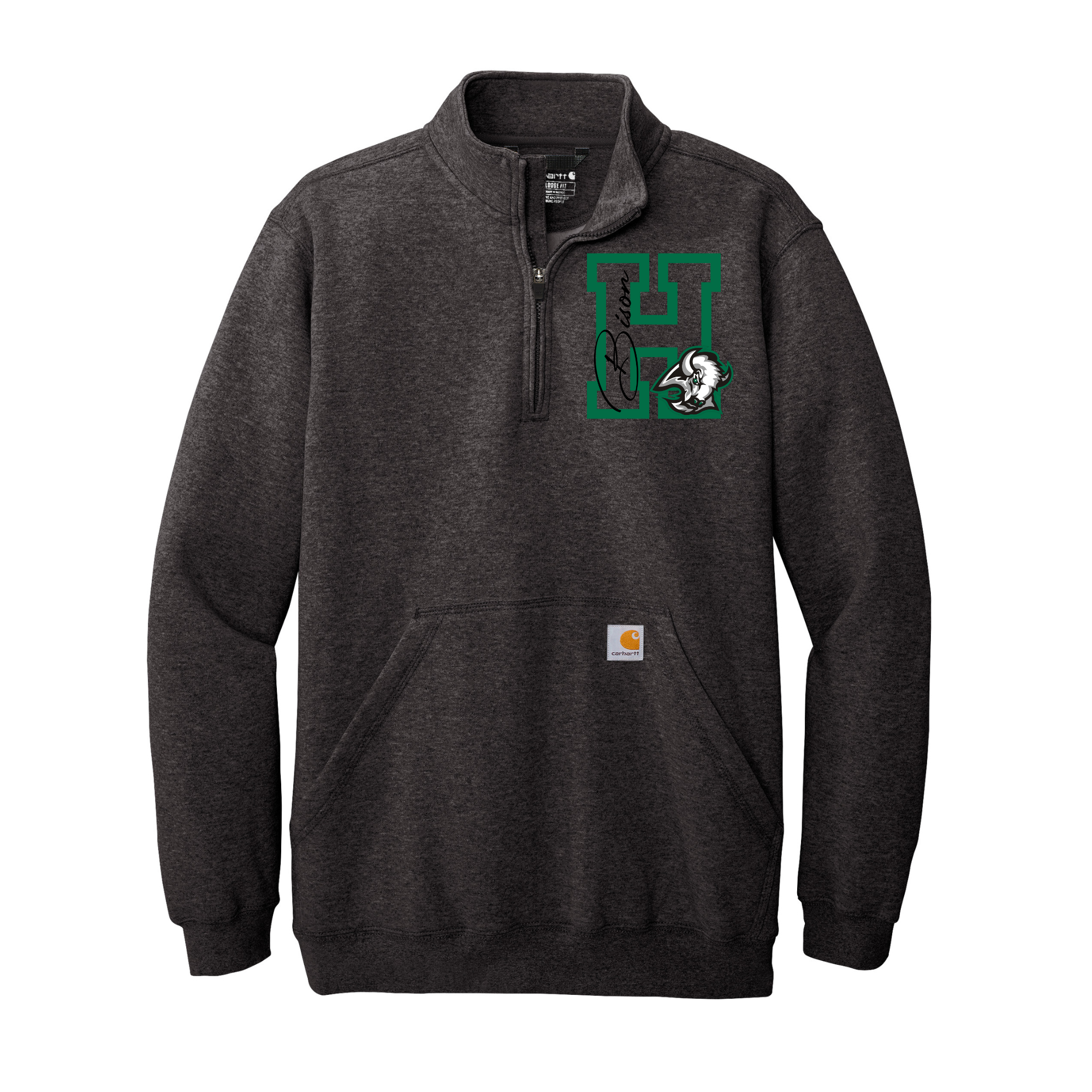 Carhartt 1/4 Zip Hazen Bison 6