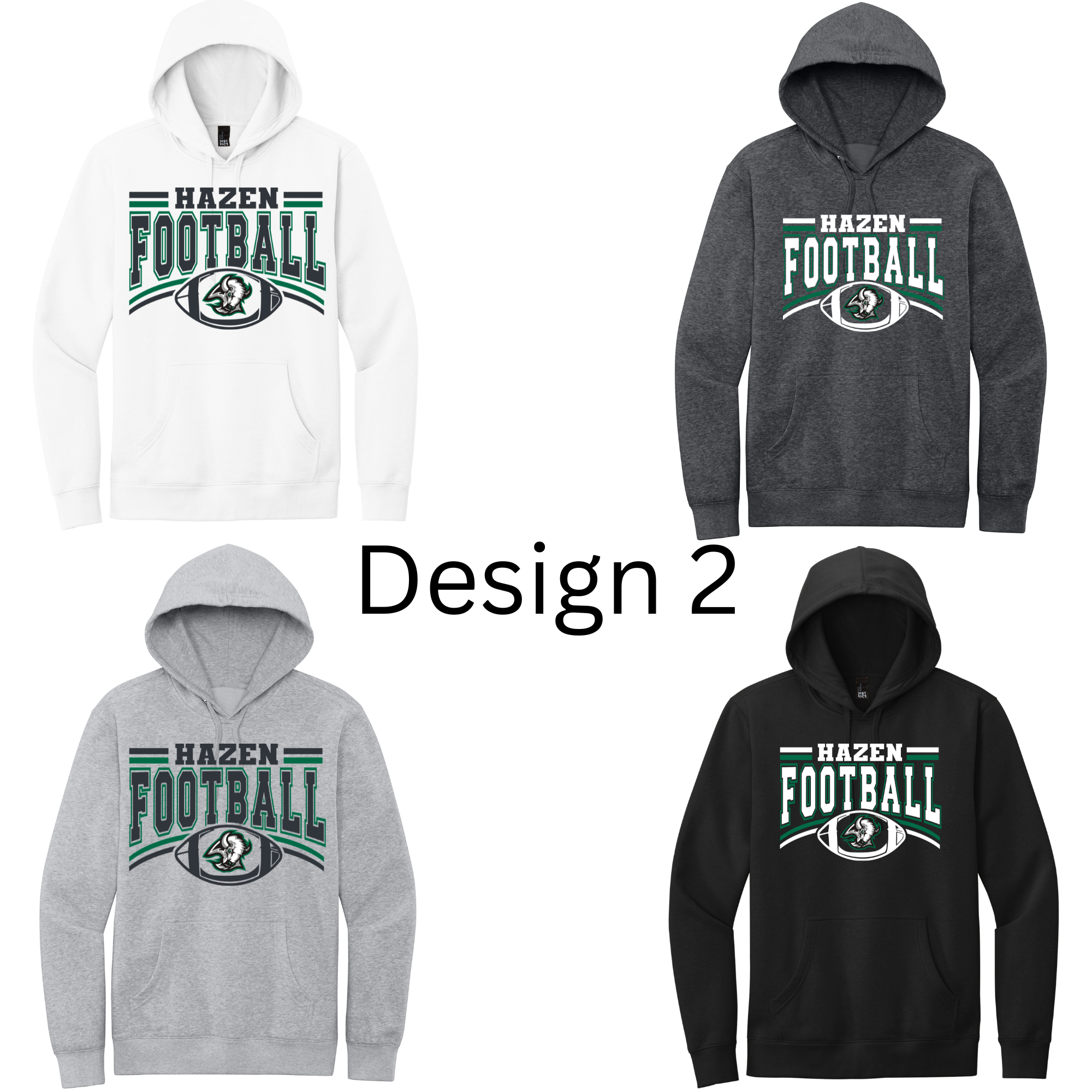 Football Hoodie- Adult and Youth