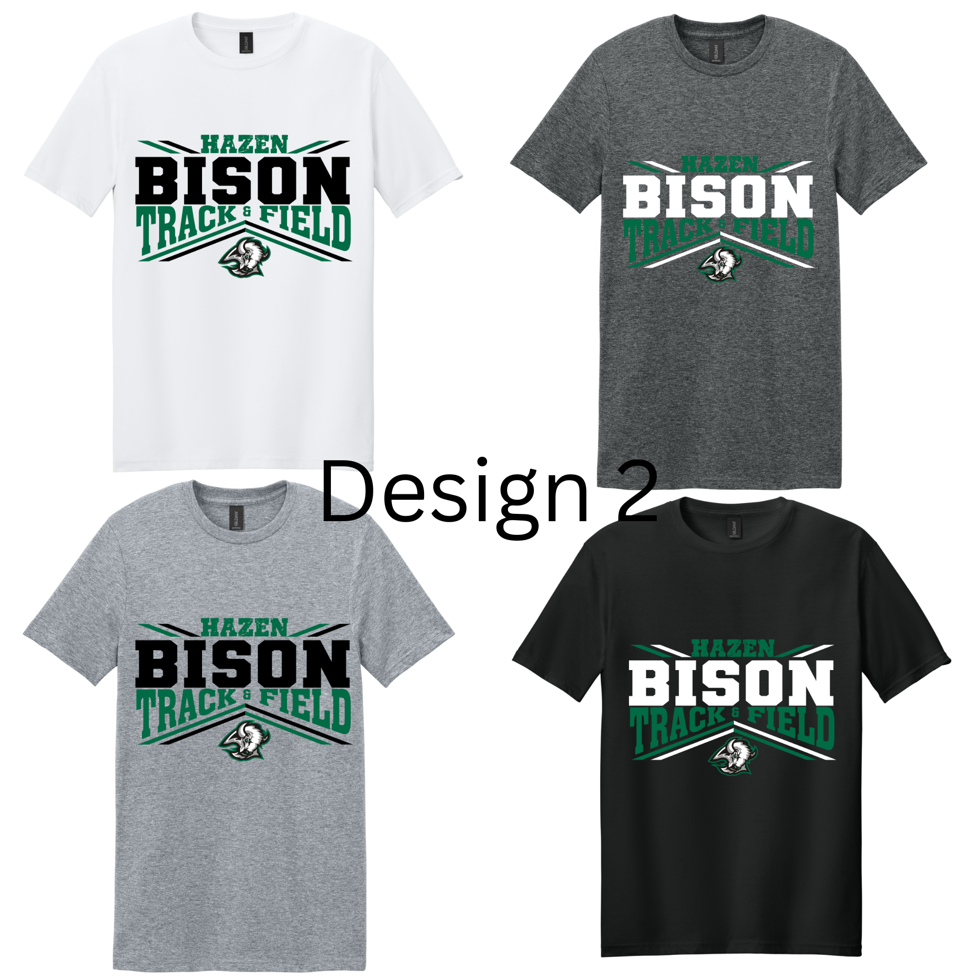 Track T-Shirts- Adult and Youth