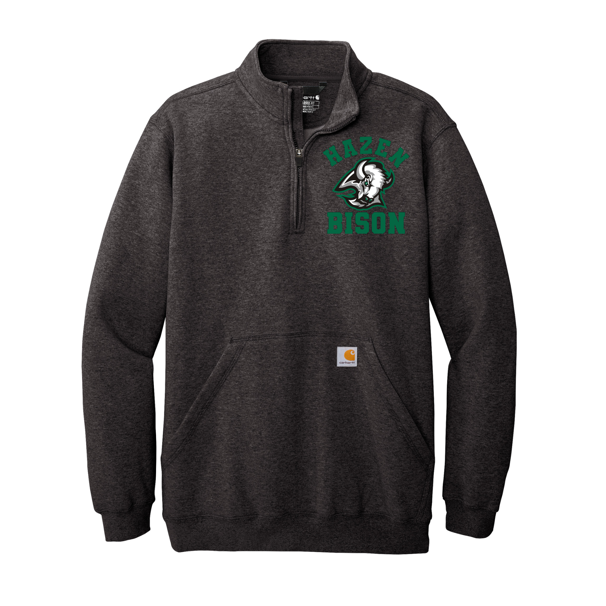Carhartt 1/4 Zip Hazen Bison 10