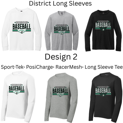 Baseball Long Sleeves Both Regular and Polyester