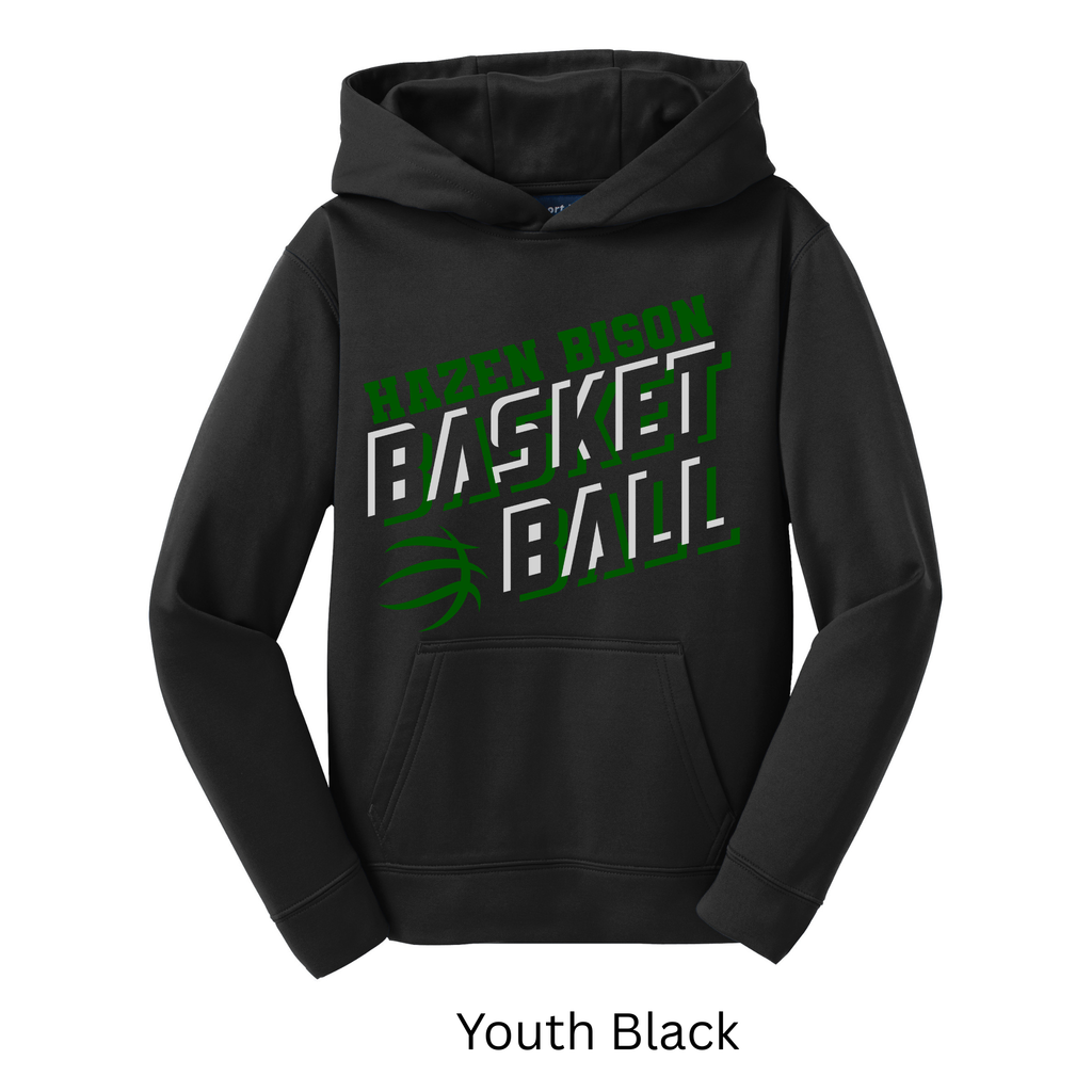Sport-Tek Sport-Wick Adult and Youth Hoodie Basketball 2