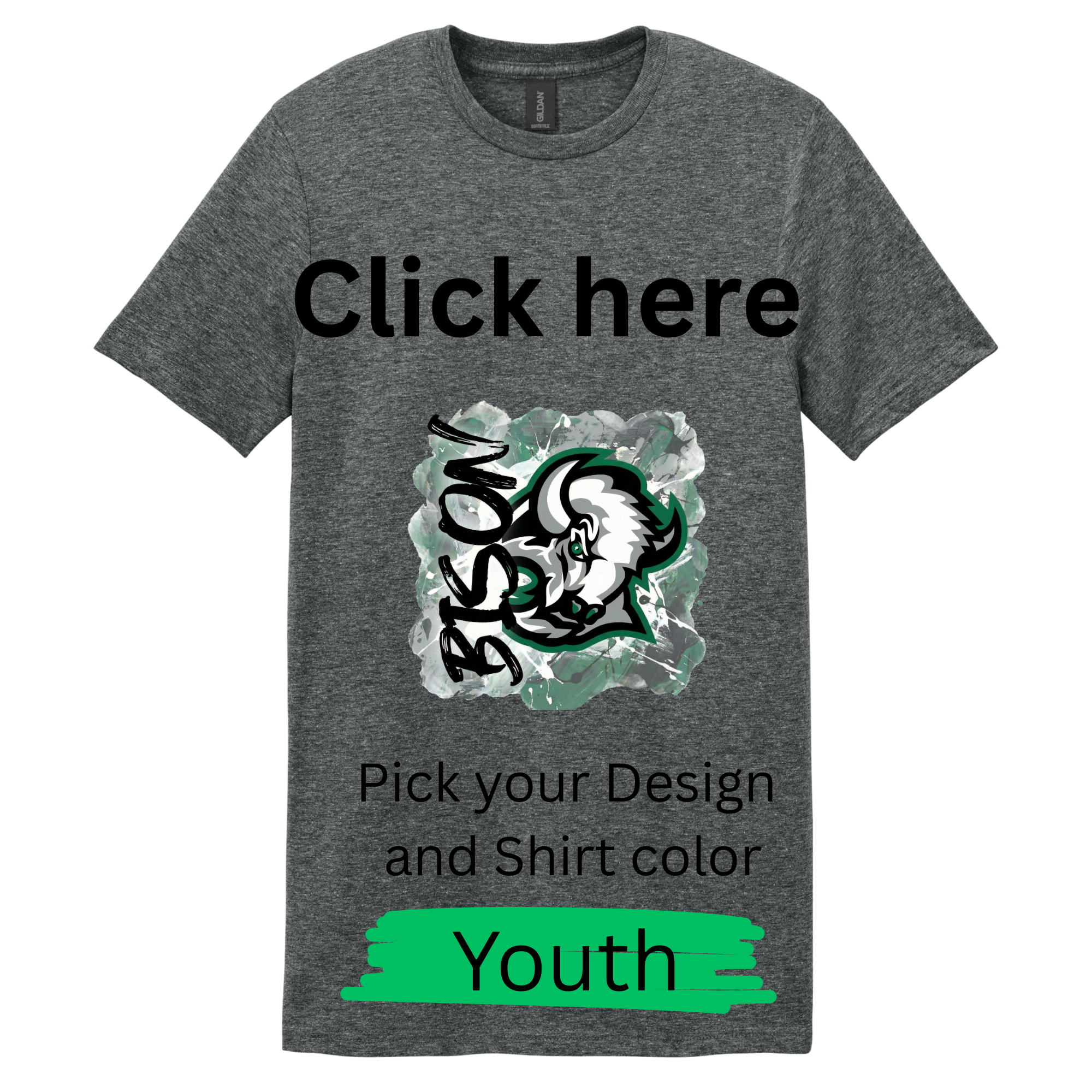 Youth- Bison T-Shirt
