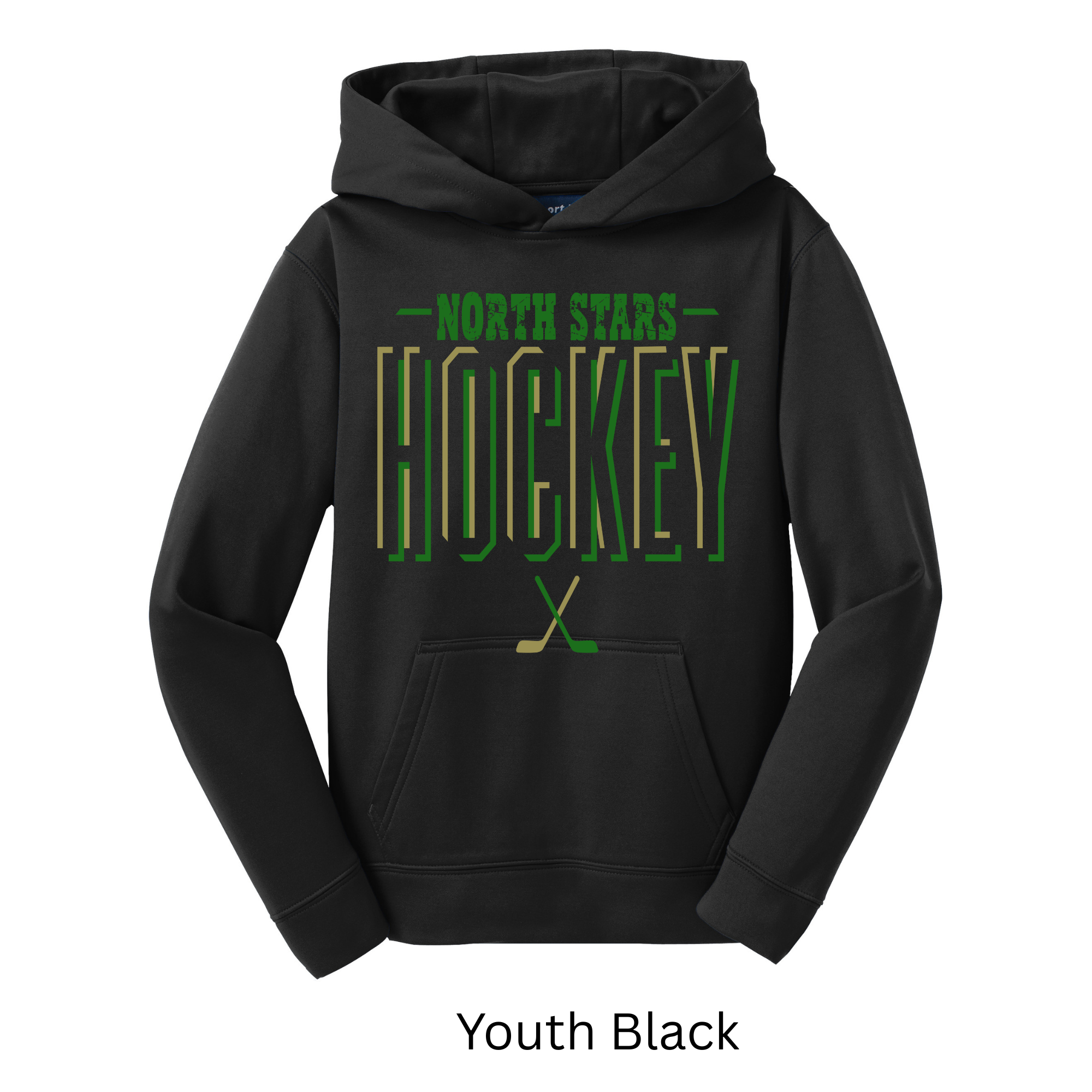 Sport-Tek Sport-Wick Adult and Youth Hoodie Hockey 1
