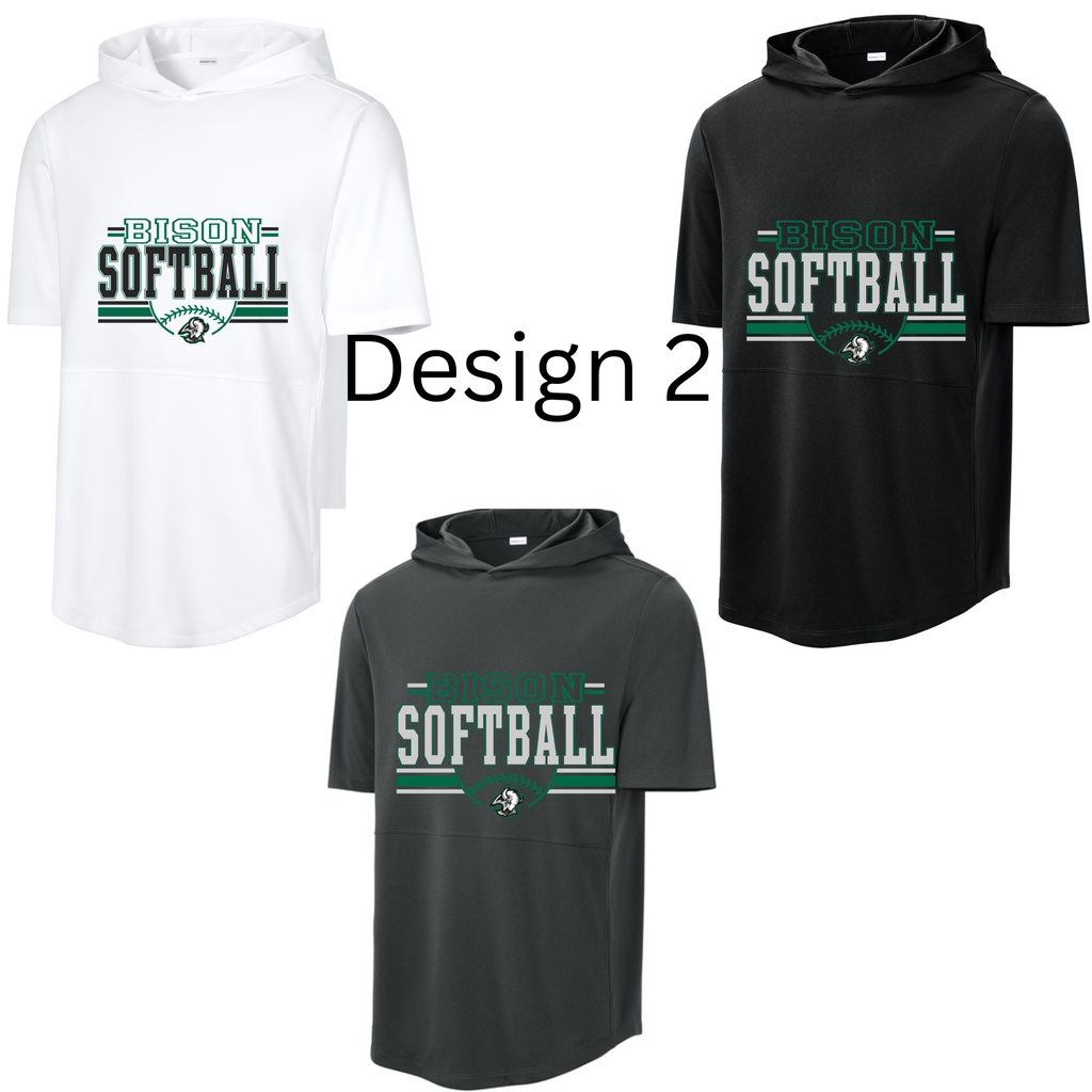 Softball Club Sport-Tek Short Sleeve Hoodie