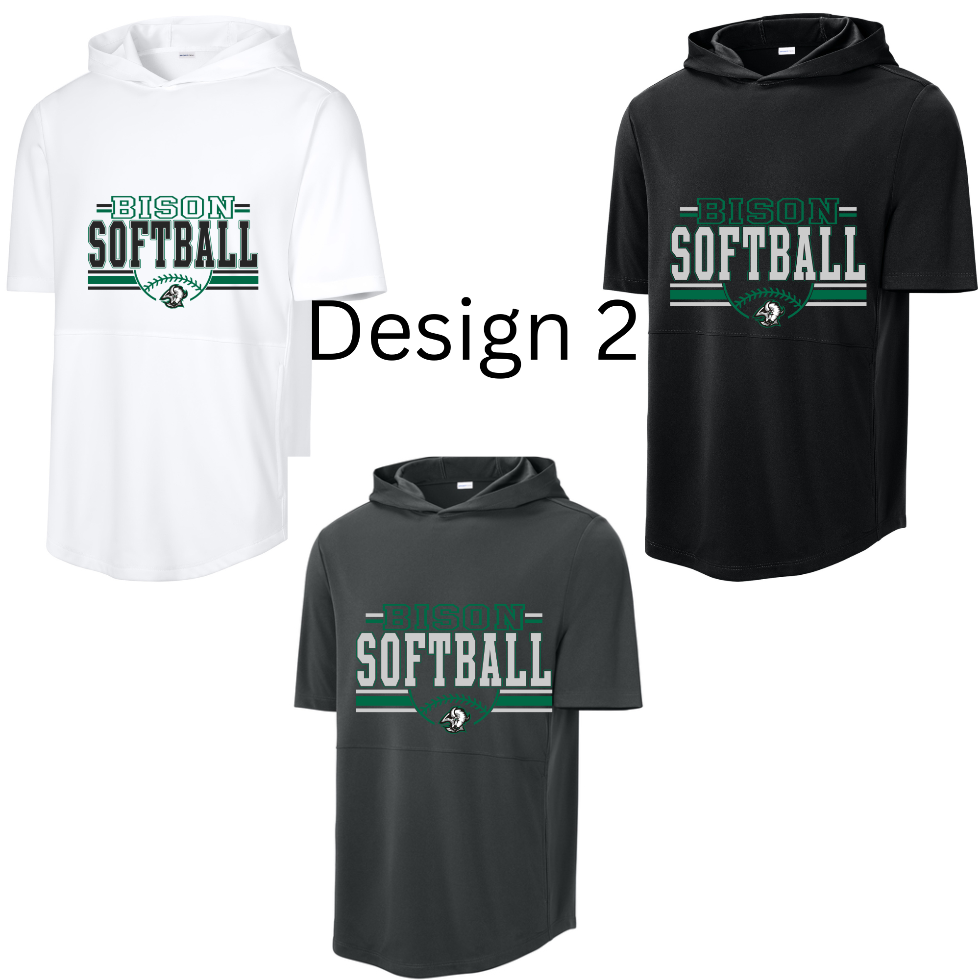 Softball Club Sport-Tek Short Sleeve Hoodie