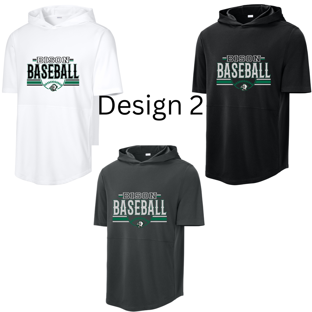 Baseball Club Sport-Tek Short Sleeve Hoodie